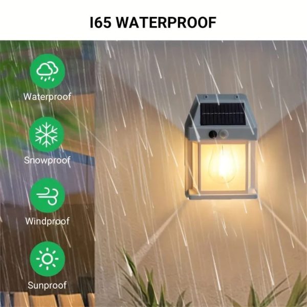 Weatherproof Solar Wall Lamp – Stylish & Sustainable Outdoor Illumination