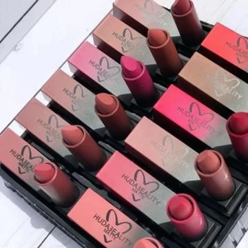 Huda Beauty's Lip Vault: The Must-Have 12-Shade Power Bullet Collection for Lipstick Lovers